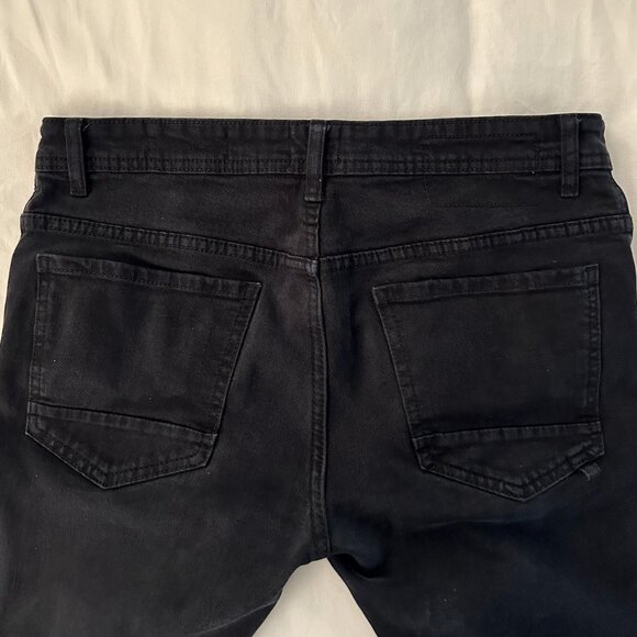 Cotton On Black Slim Leg Jeans - Size 30 - Picture 4 of 4